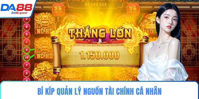 Bí kíp quản lý nguồn tài chính cá nhân