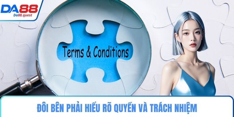 Đôi bên phải hiểu rõ quyền và trách nhiệm